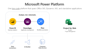 A powerful project solution built on the Microsoft power platform ...